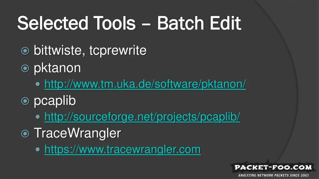 selected tools batch edit