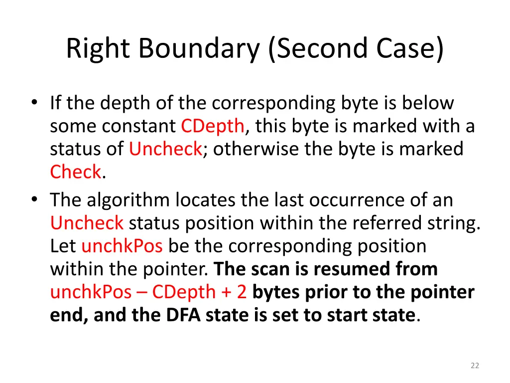 right boundary second case