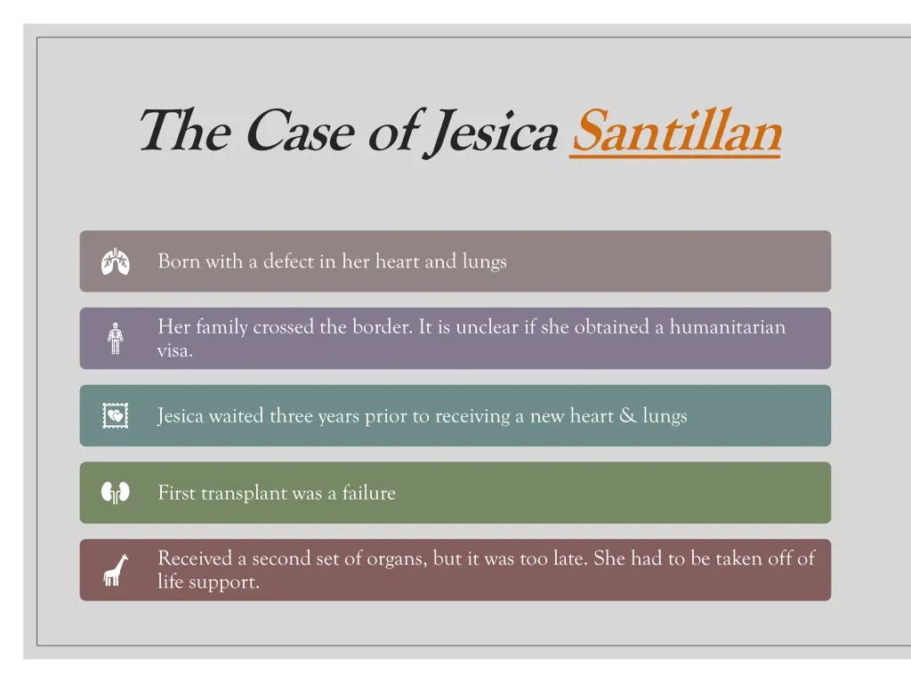 the case of jesica santillan