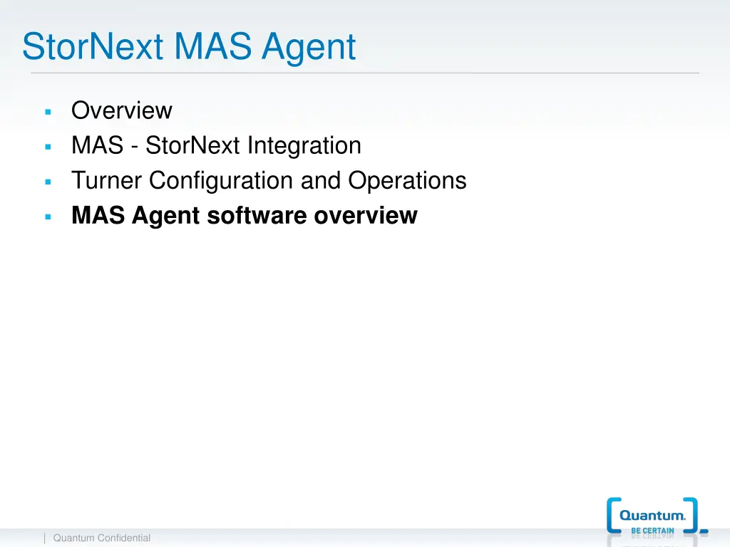 stornext mas agent 3