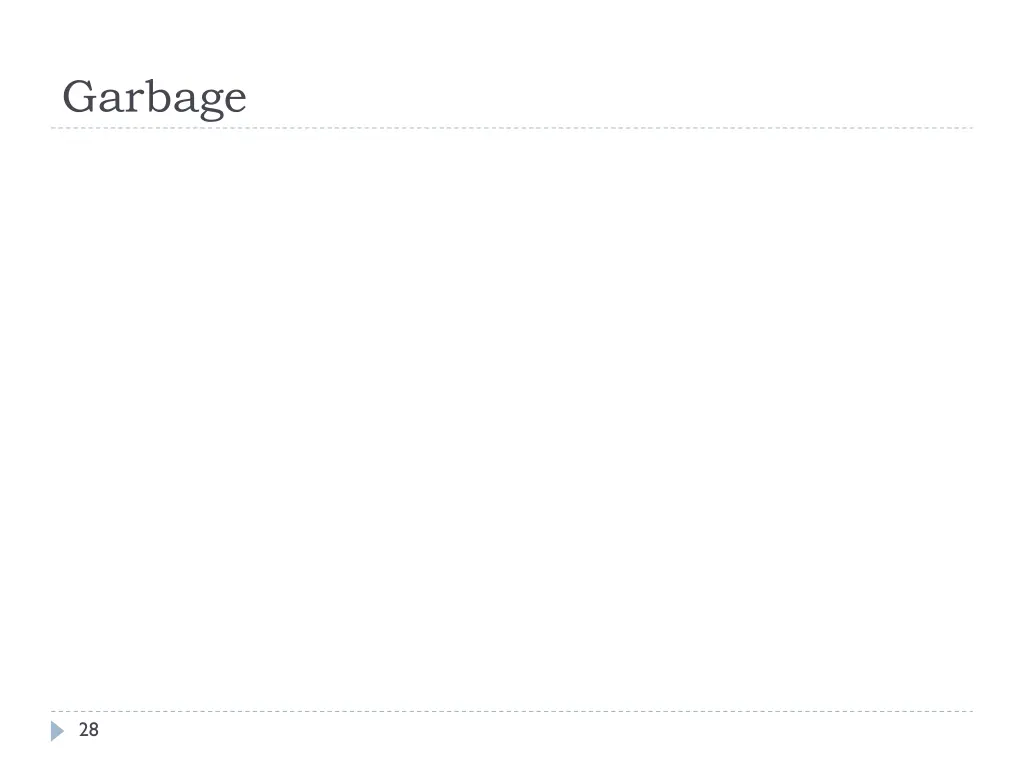 garbage