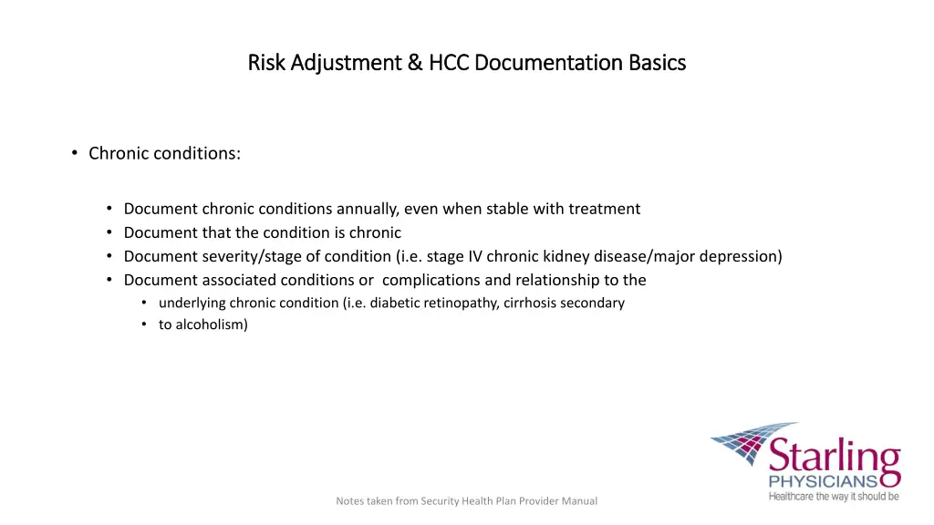risk adjustment hcc documentation basics risk 3