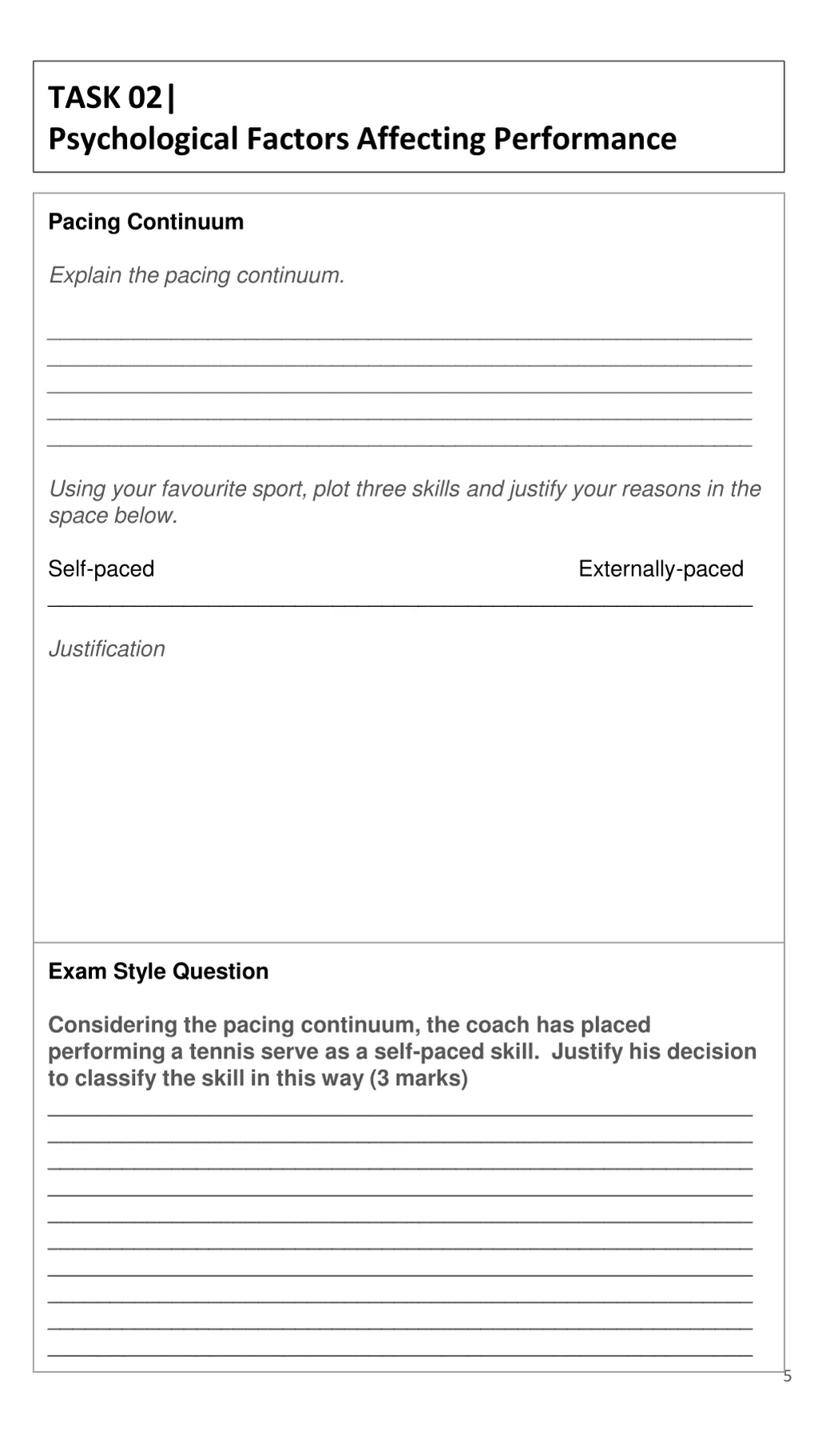 task 02 psychological factors affecting 1
