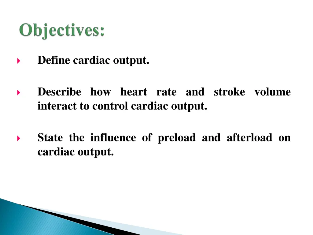 define cardiac output