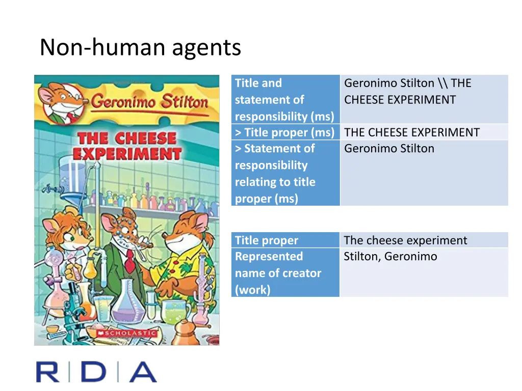 non human agents