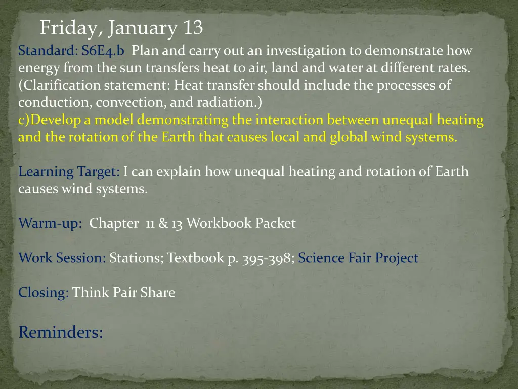 friday january 13