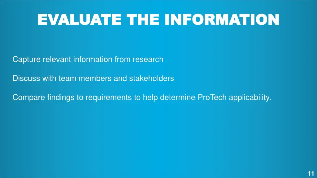evaluate the information evaluate the information 1