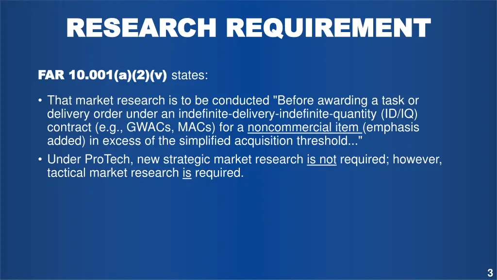 research requirement research requirement