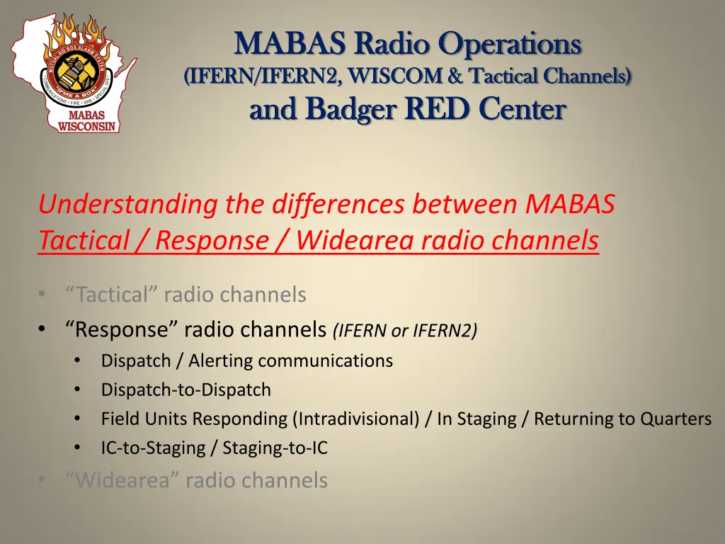 mabas radio operations mabas radio operations 5