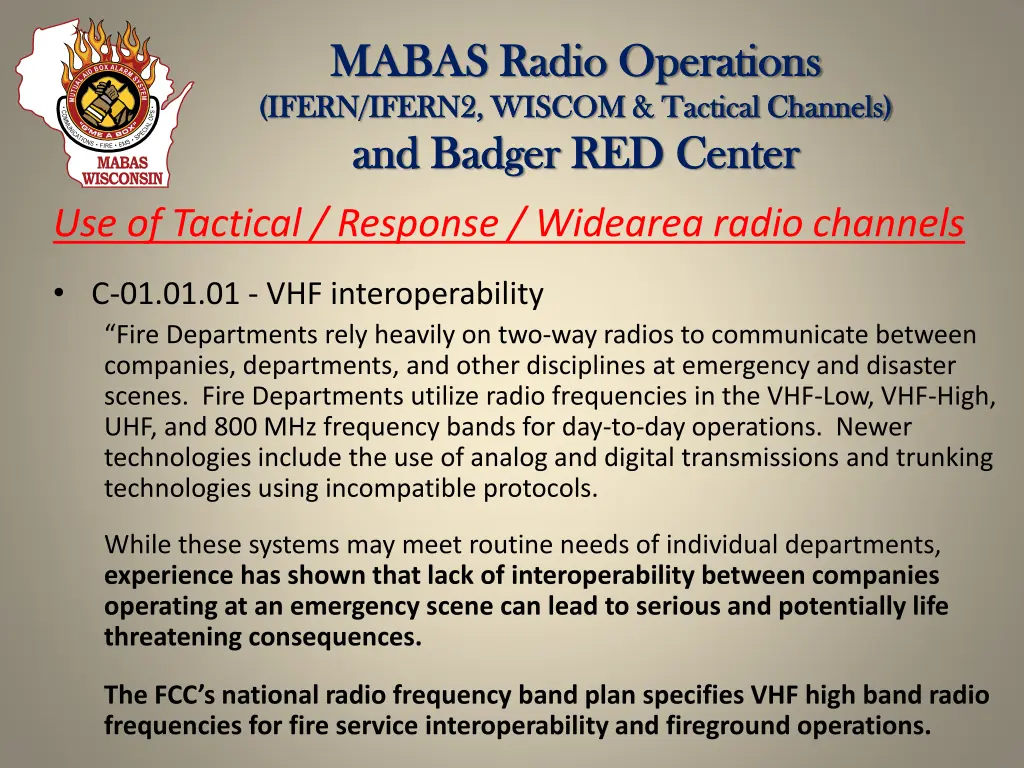 mabas radio operations mabas radio operations 8