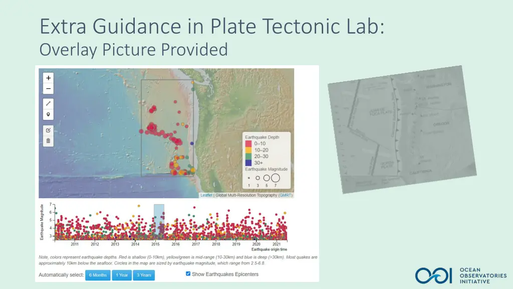 extra guidance in plate tectonic lab overlay