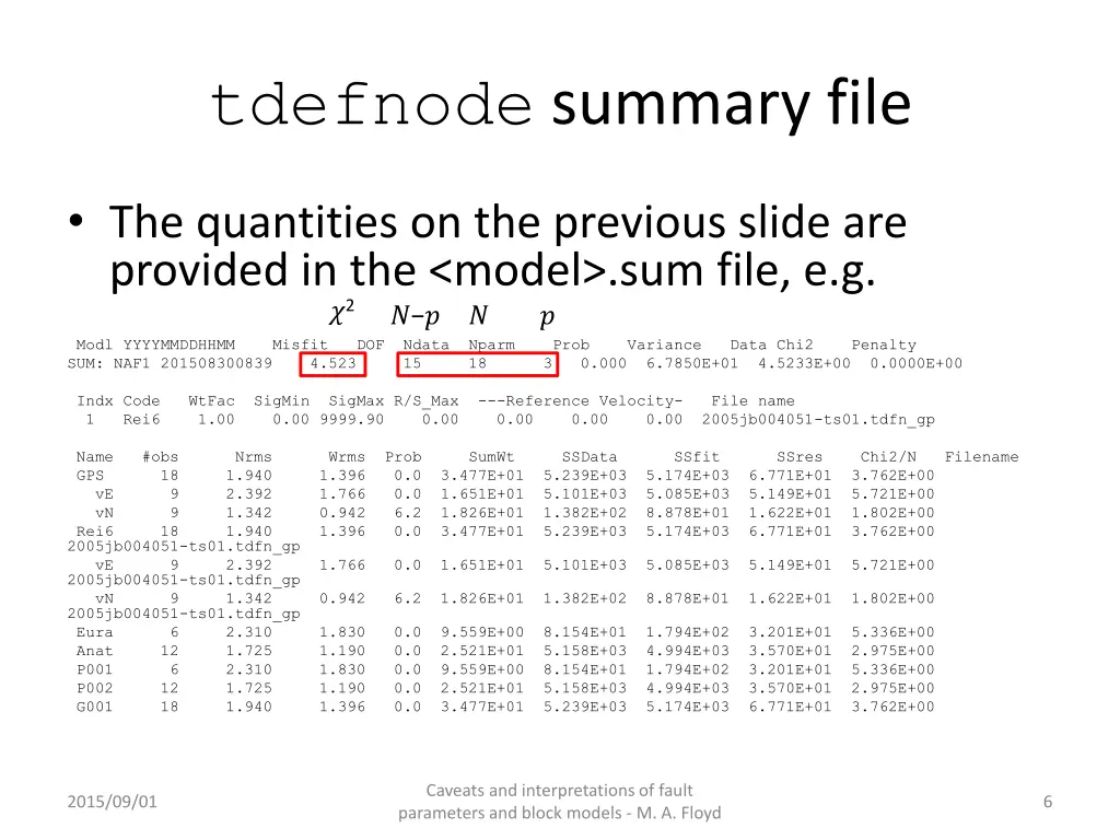 tdefnode summary file