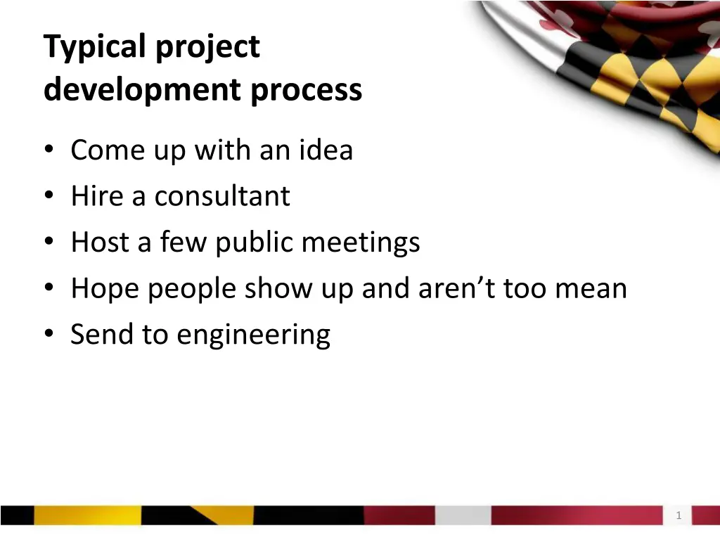 typical project development process