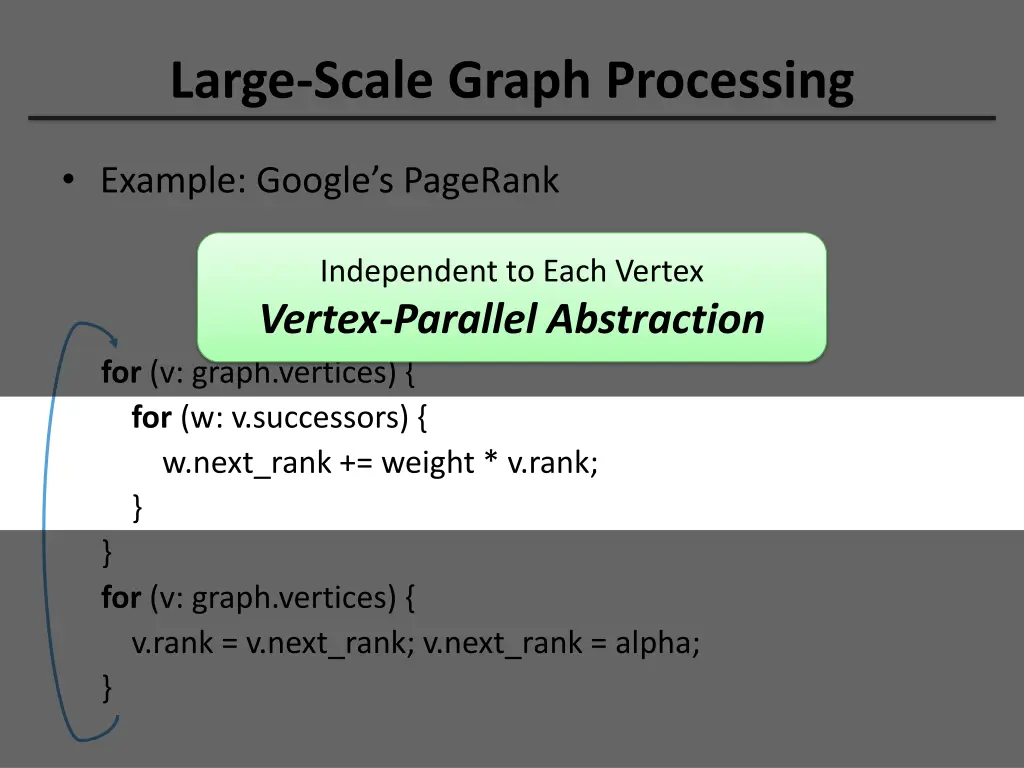 large scale graph processing 1