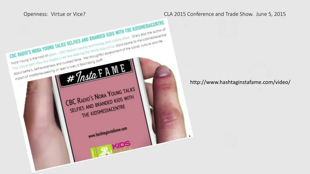 openness virtue or vice cla 2015 conference 10