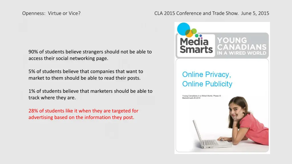 openness virtue or vice cla 2015 conference 12