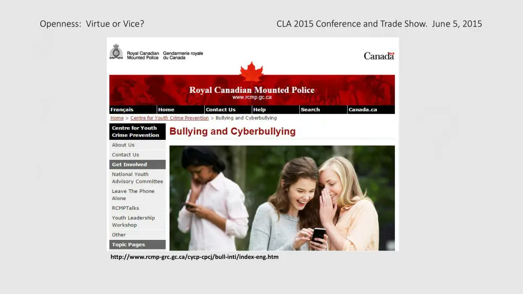 openness virtue or vice cla 2015 conference 26