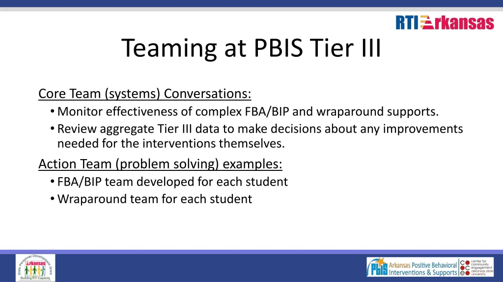 teaming at pbis tier iii