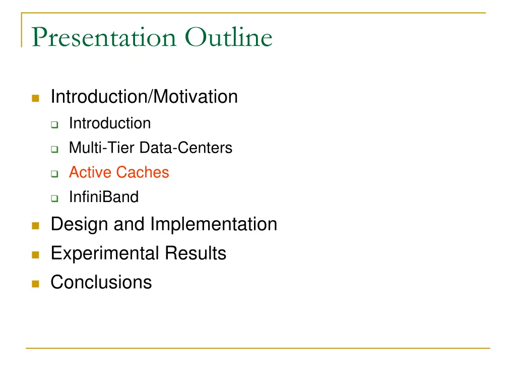 presentation outline 2
