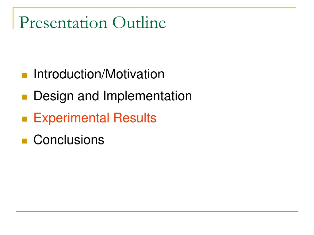 presentation outline 5