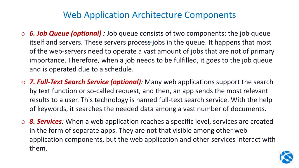 web application architecture components 3