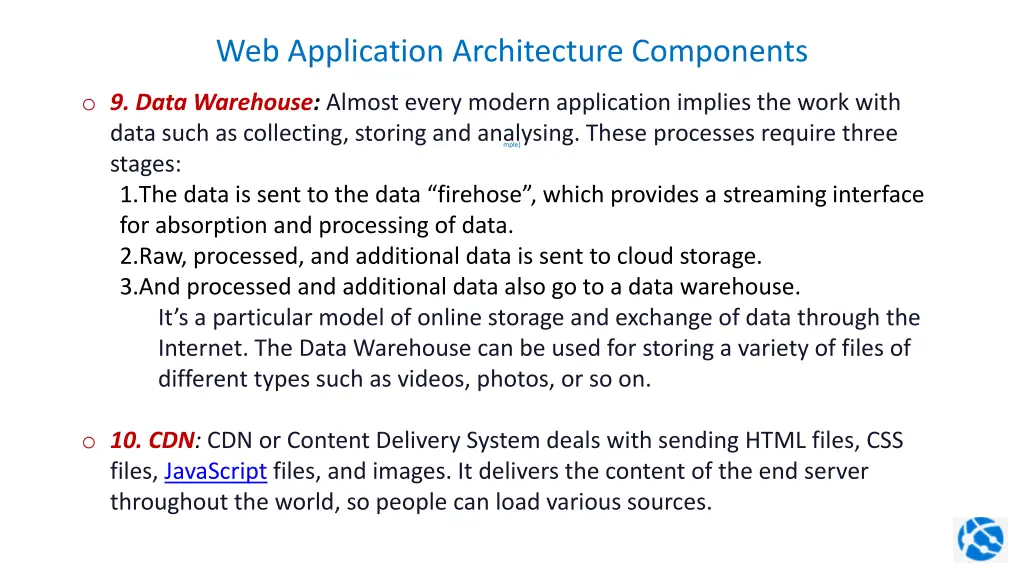 web application architecture components 4