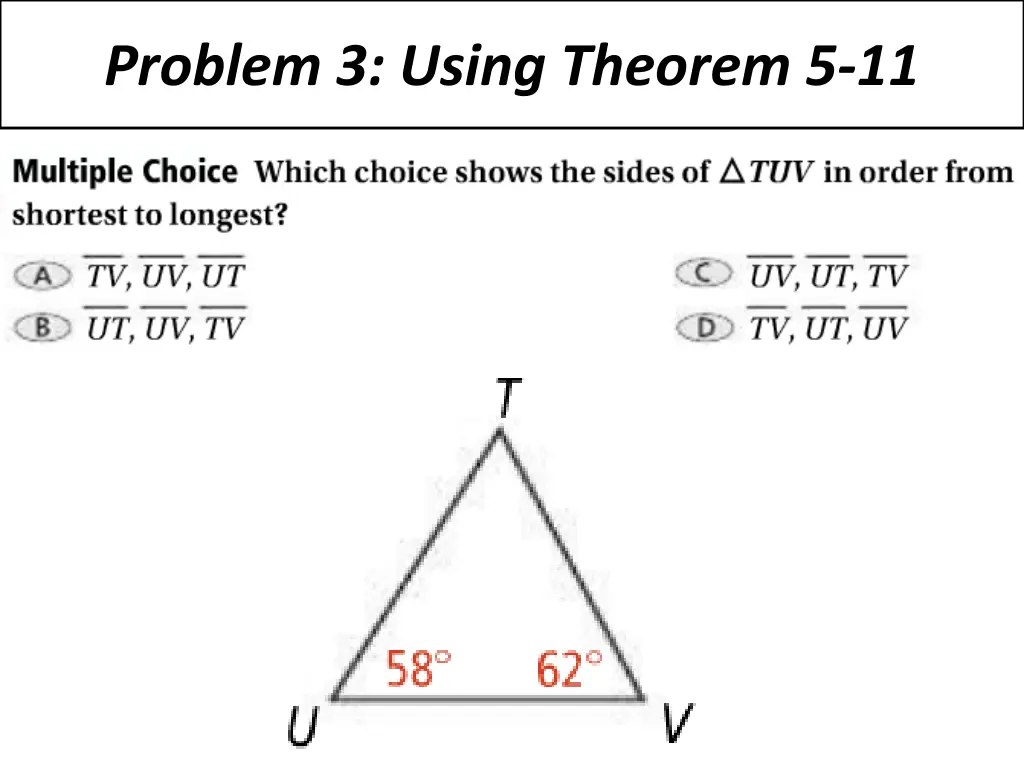 problem 3 using theorem 5 11