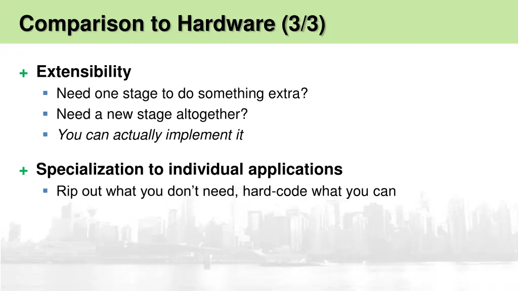 comparison to hardware 3 3