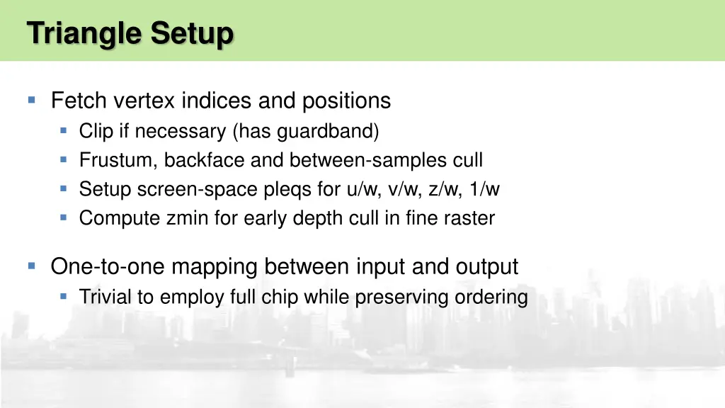 triangle setup 1