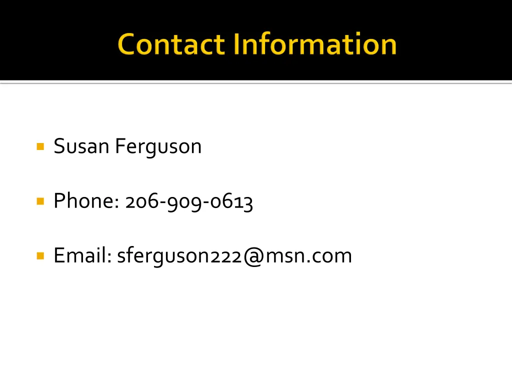 susan ferguson