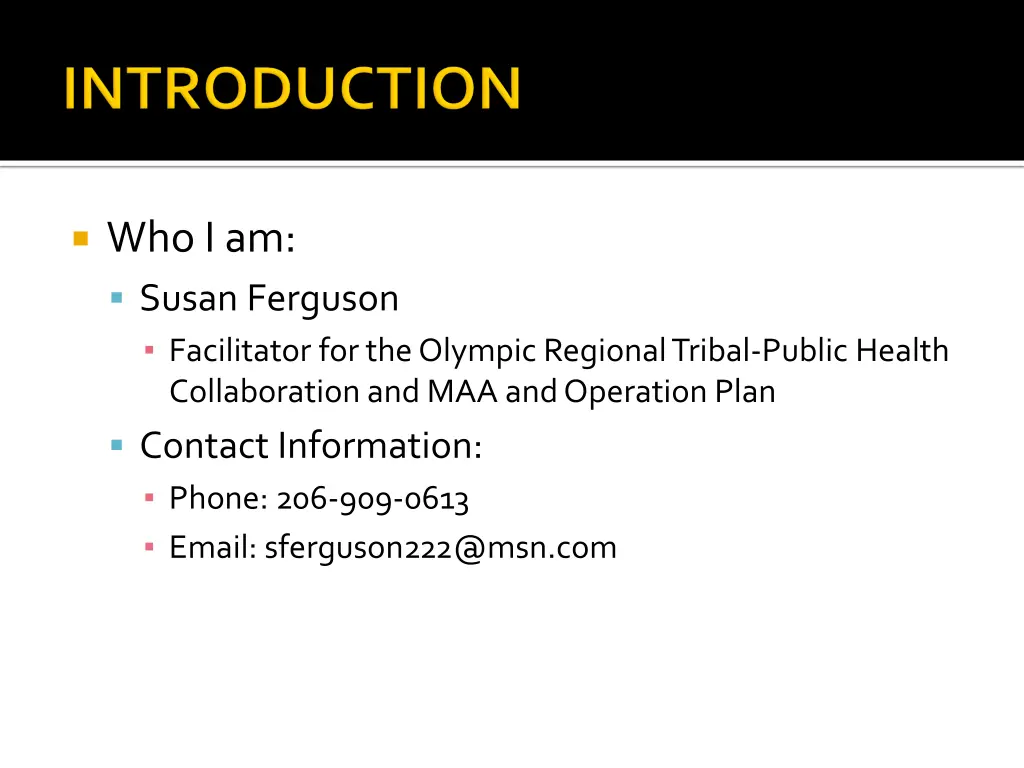 who i am susan ferguson facilitator