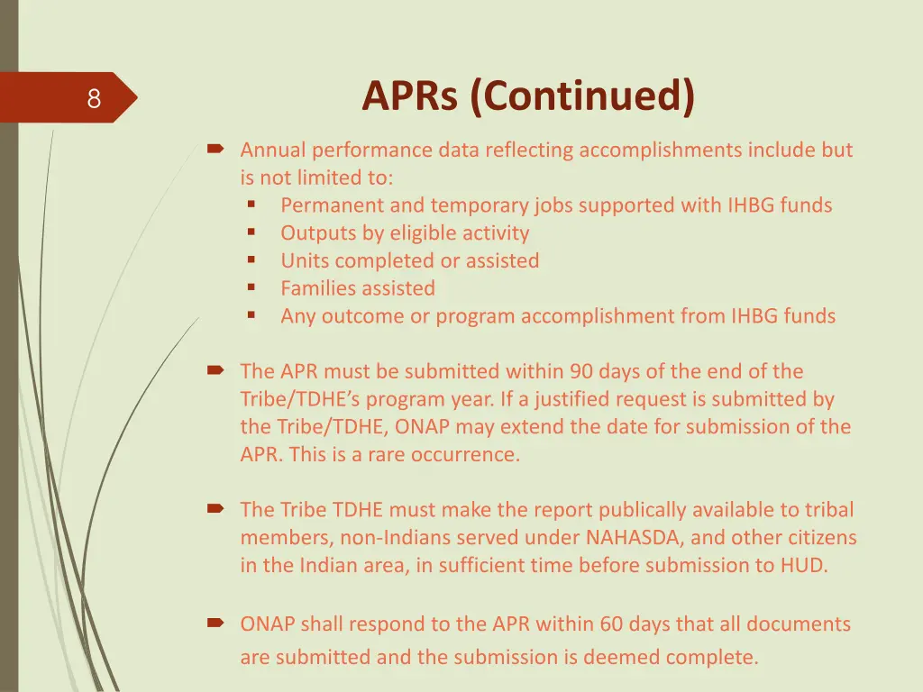 aprs continued
