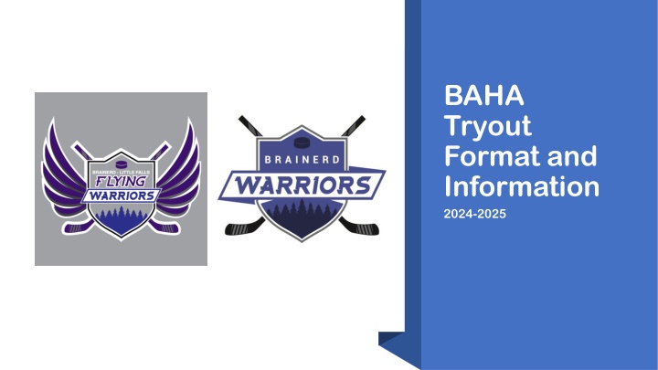 baha tryout format and information 2024 2025