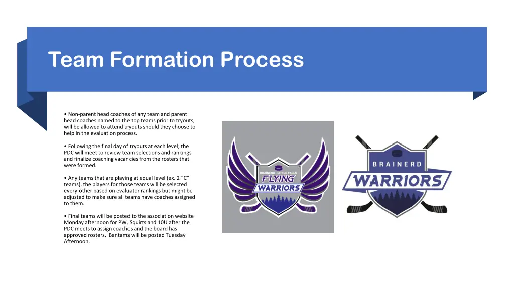 team formation process