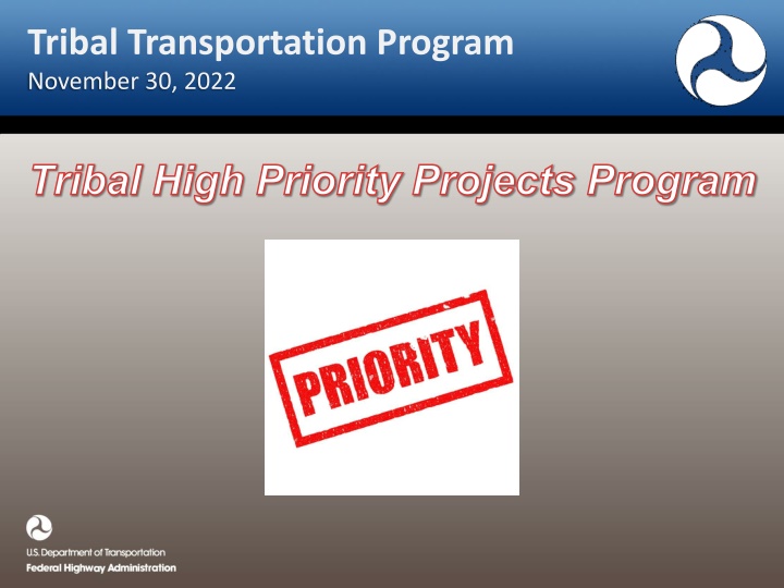 tribal transportation program november 30 2022