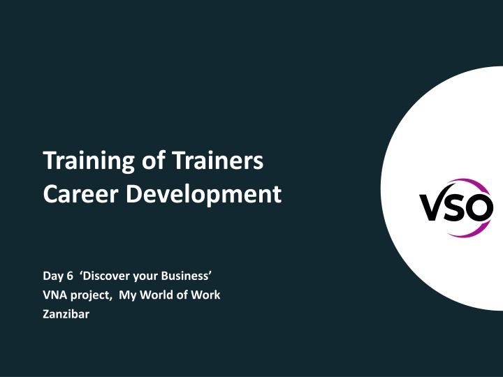 training of trainers career development
