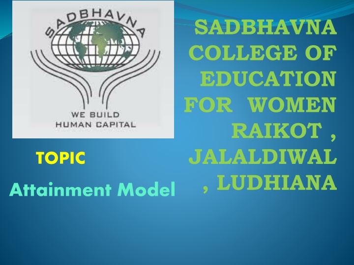 sadbhavna college of education for women raikot