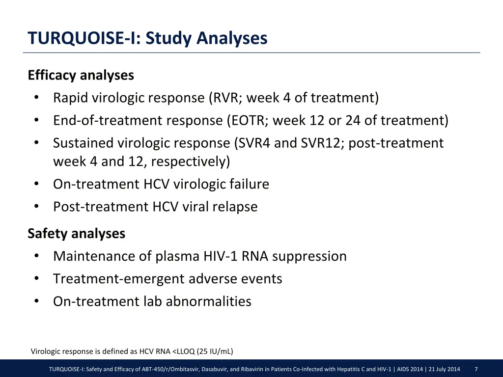 turquoise i study analyses