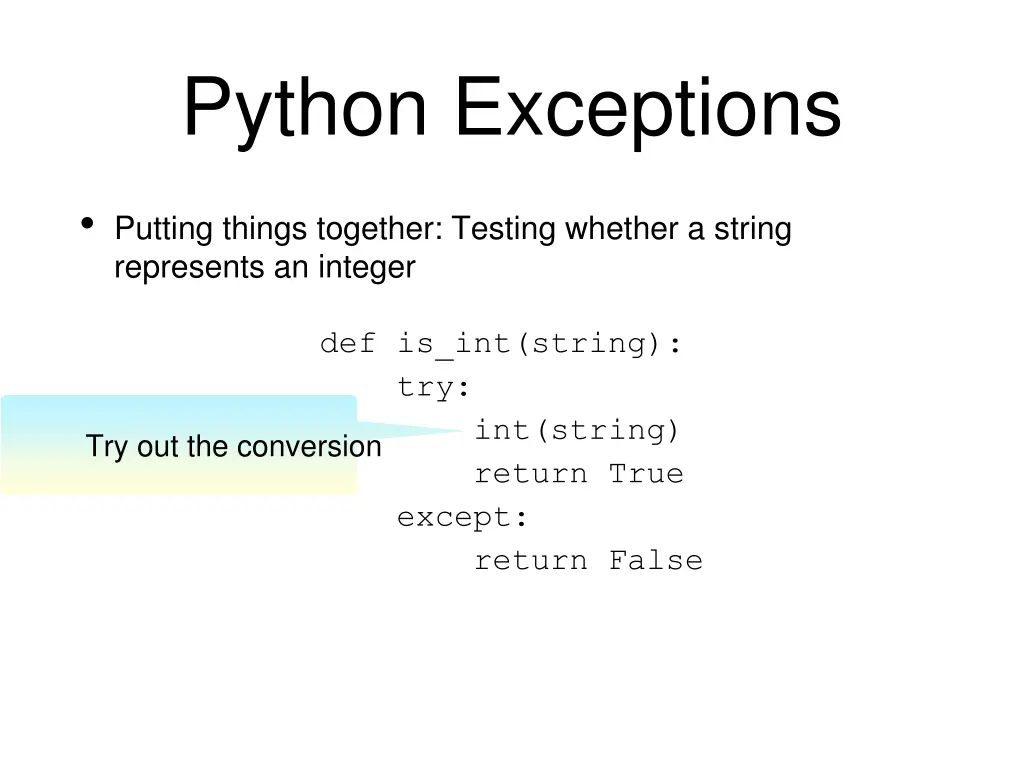 python exceptions 2