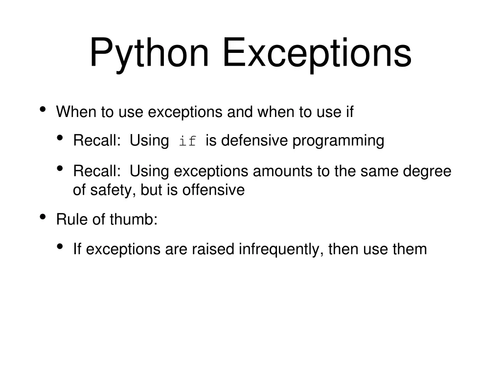 python exceptions 6