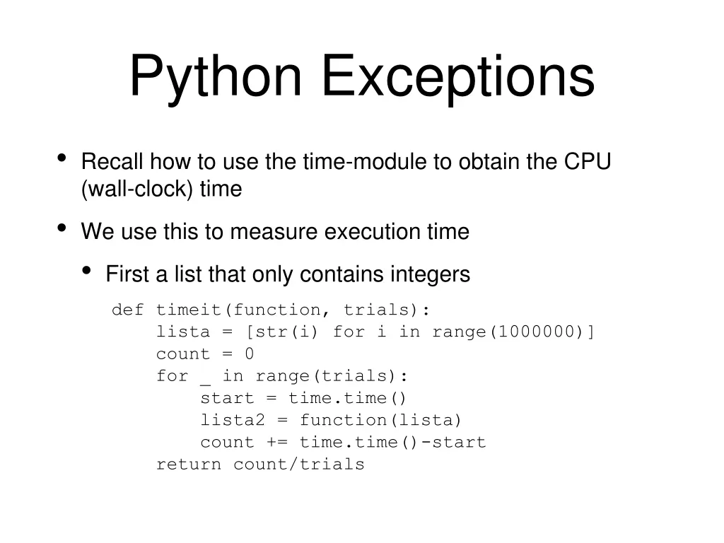 python exceptions 9
