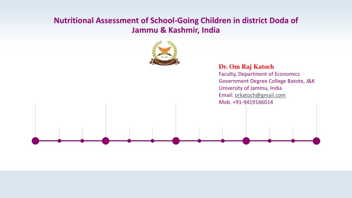 nutritional assessment of school going children