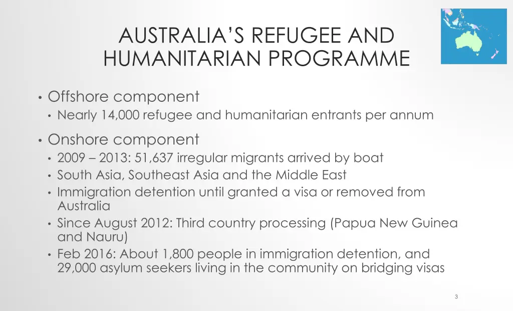 australia s refugee and humanitarian programme