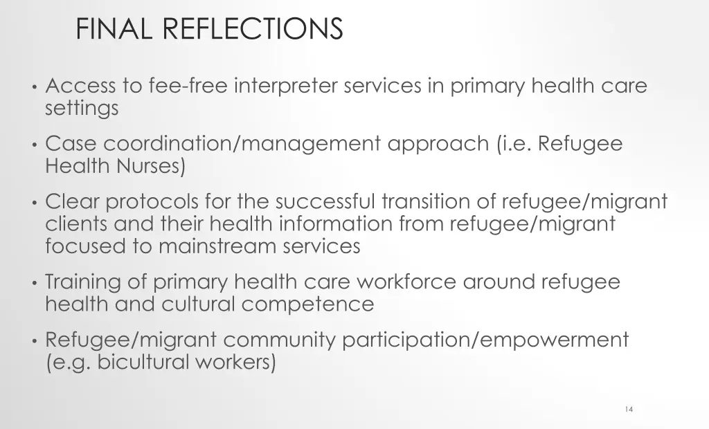 final reflections 1