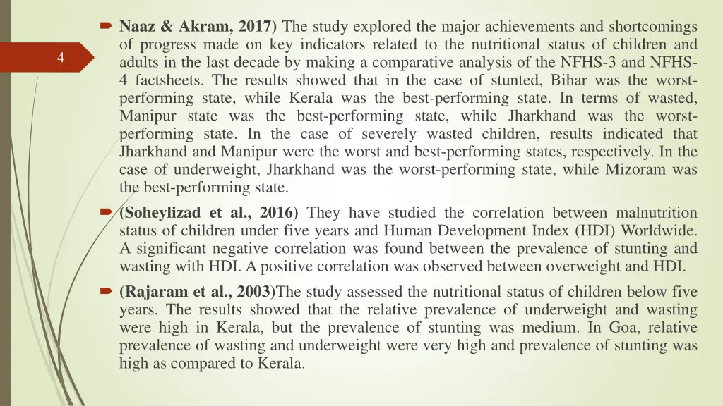 naaz akram 2017 the study explored the major