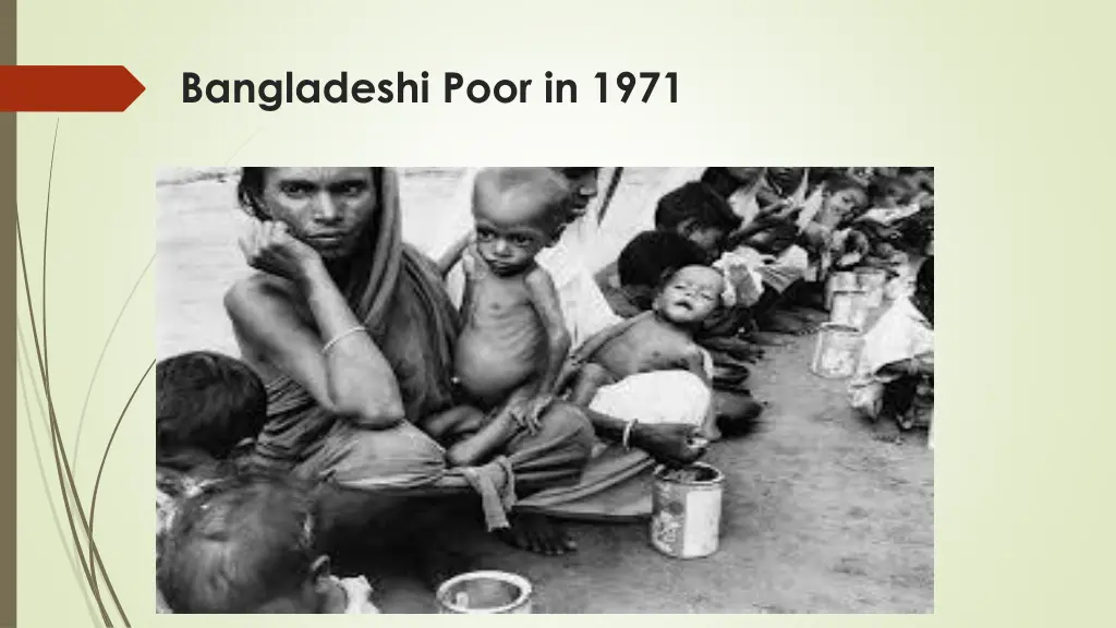 bangladeshi poor in 1971