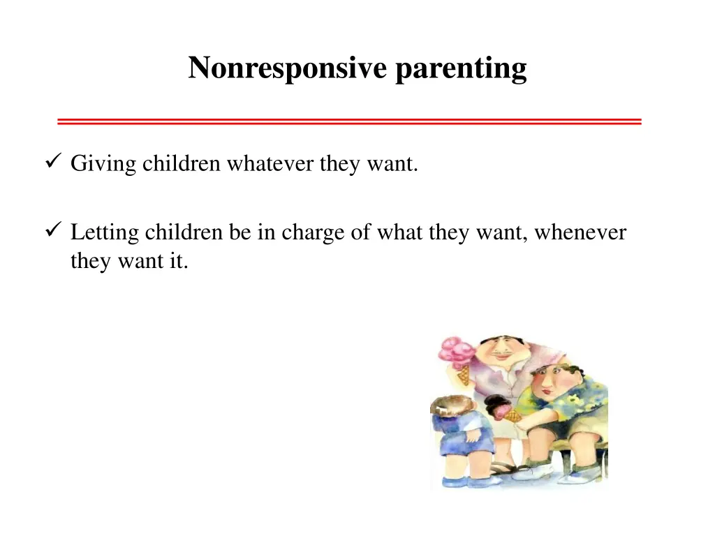 nonresponsive parenting
