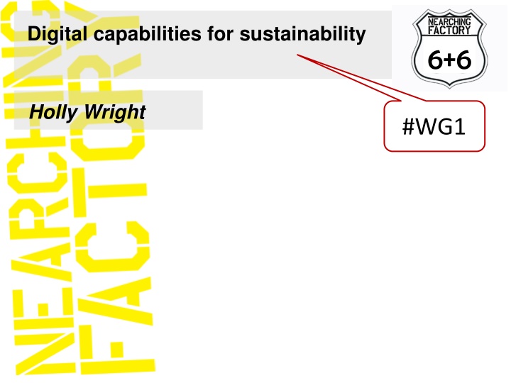 digital capabilities for sustainability