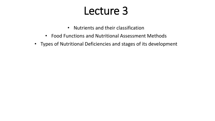 lecture 3 lecture 3