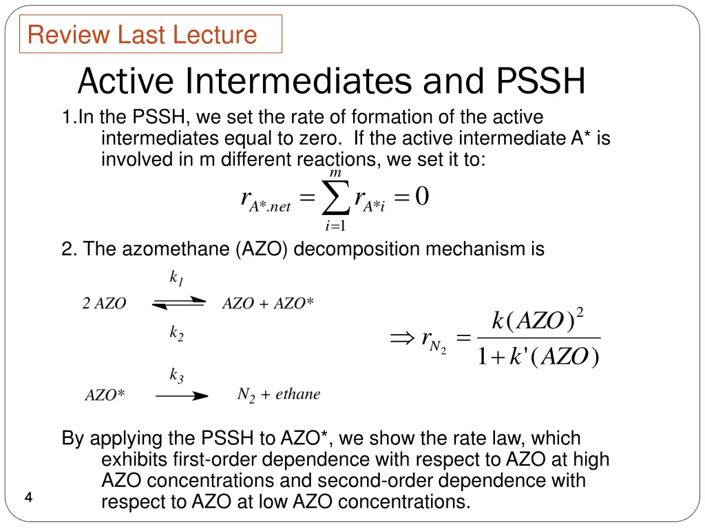 review last lecture 1